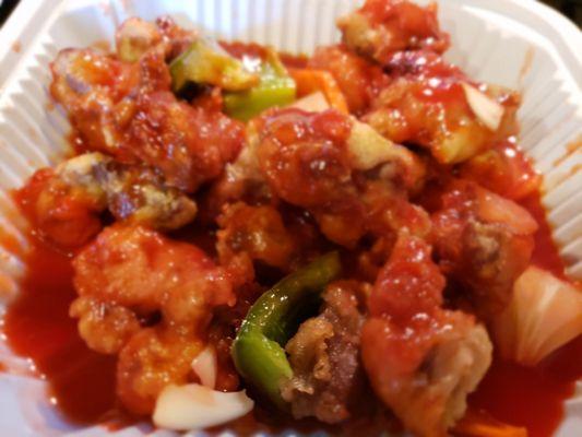 Sweet n sour pork was amazing