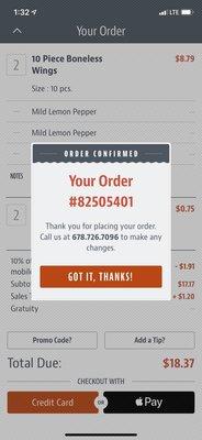 Clearly states...two 10 PC lemon pepper