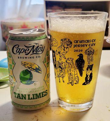 Cape May Brewing Co. Tan Limes Mexican-Style Lager 6pk $13.99 (06/16/24). #CentralAvenueLiquors #JerseyCity #LiquorStore #Beer #Liquor #Wine