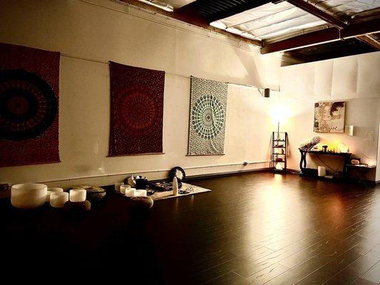 HB Reiki, our home base studio