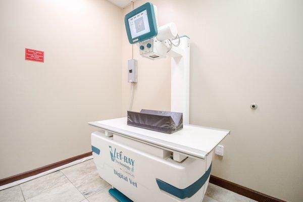 Digital x-ray machine that offers clear, same-day results.