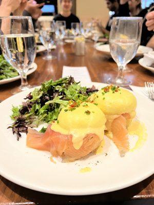 Salmon Eggs Benedict