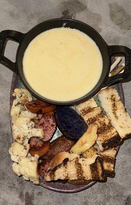 3 cheese fondue