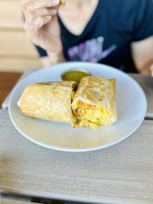 Breakfast burrito