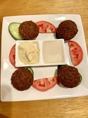 Falafel appetizer