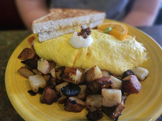 Cadillac omelet