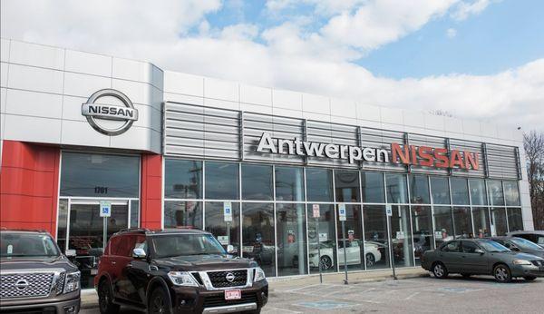 Antwerpen Nissan is Baltimore's Hometown Auto Dealer - Nissans, Pre-Owned Vehicles, Service & Parts - we have you covered!