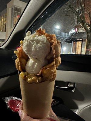 Original waffle with vanilla