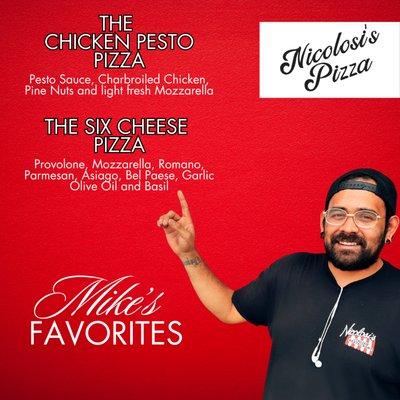 Mike's Favorite Pizzas