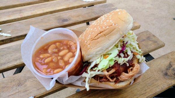 BBQ Pulled Pork Sandwich