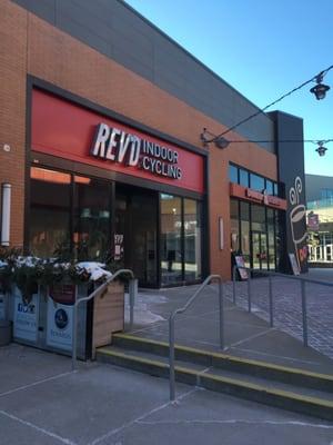 Rev'd Indoor Cycling of Foxborough -- Patriot Place : 219 Patriot Place, Foxborough                Storefront