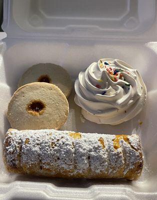 Guava and Cheese Pastry Merengue cookie