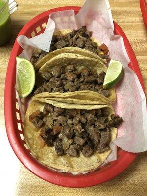 Steak tacos