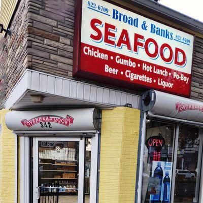 Broad & Banks Seafood storefront