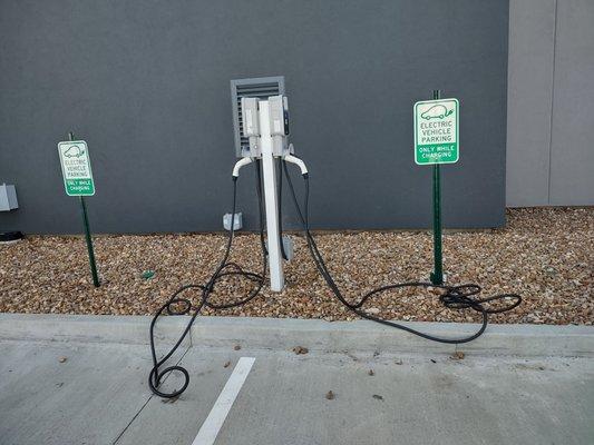 EV charging station. 2 slots only