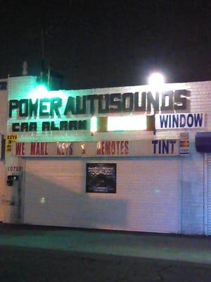 power autosounds new led  sign