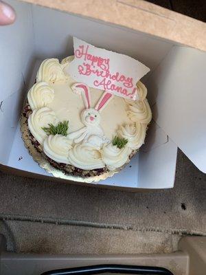 Bunny cake