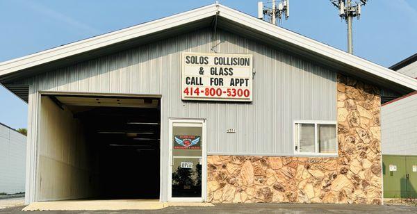 Solos located in Greenfield can handle all of your automotive glass & body shops needs!