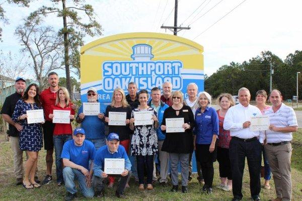 MR&A was chosen as a "Golden Pineapple" winner by the Southport-Oak Island Area Chamber of Commerce.