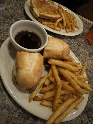 French Dip Sandwich w/ Cajun Fries