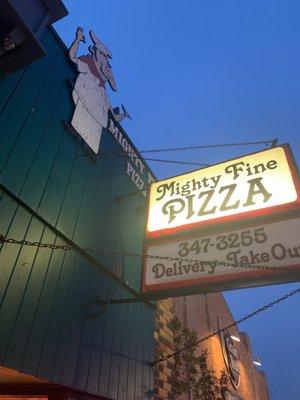 Store Front & Sign.