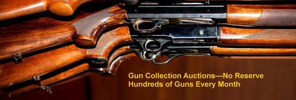 Glocks to Garands, We Accept All Types of Firearms & Ammo for Auction.