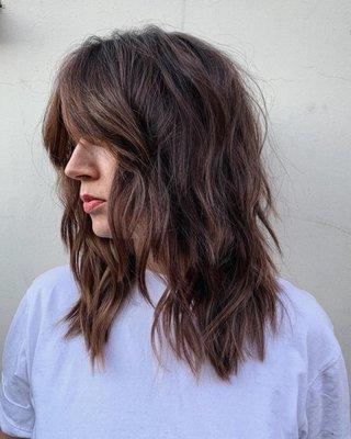 This is what I wanted to get my shaggy layers