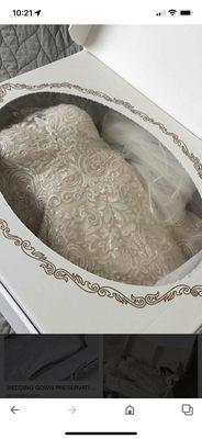 Wedding gown preservation