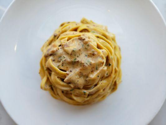 tagliatelle with porcini mushroom sauce