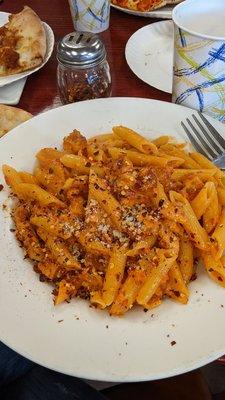 Penne ala Vodka with Chicken