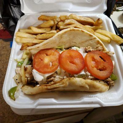 Chicken gyro