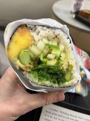 Vegetarian burrito