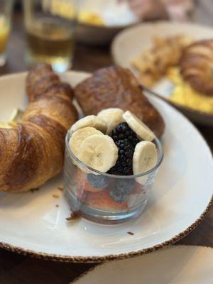 House-Made Pastry Basket, Smoked Salmon Toast