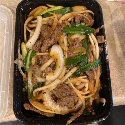 Mongolian beef