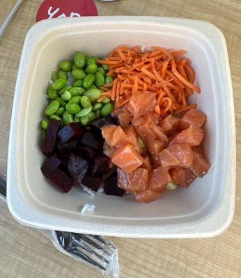 Build your own poke bowl