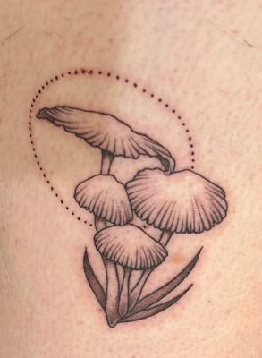 Mushroom tattoo