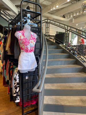 Staircase to Dresses (a whole floor just for dresses) 2023