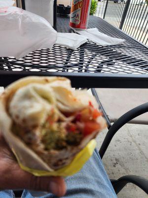 Falafel wrap