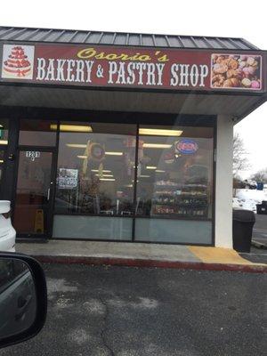 Front of bakery