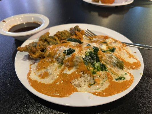 The pakoras are excellent!