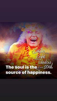 The soul light is the joy of life.