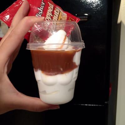 Are my hands just big or has the MC-E-D's Sundae Shrunk?