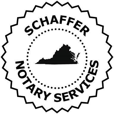 Schaffer Notary Services: serving Northern Virginia