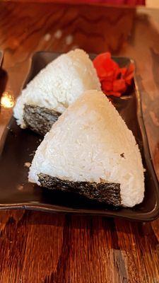 Onigiri. Very little meat inside