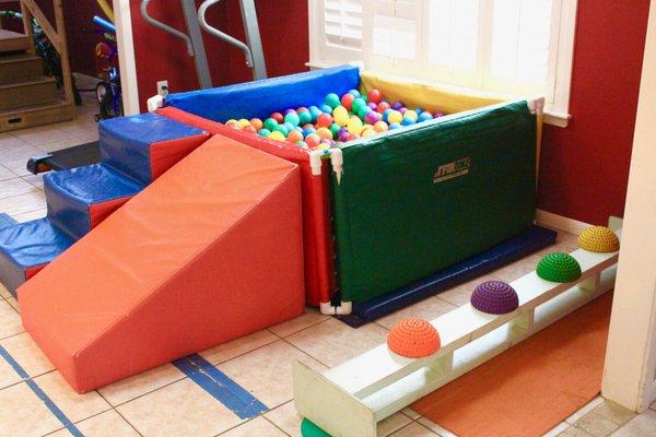 Ball pit area