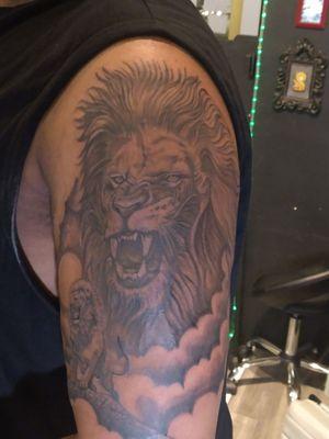 Lion tattoo