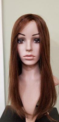 Susan, 100% fine human hair, Hand tied. Medical wig