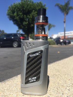 we carry e cig products like the SMOK Alien 220 w/baby Beast tank