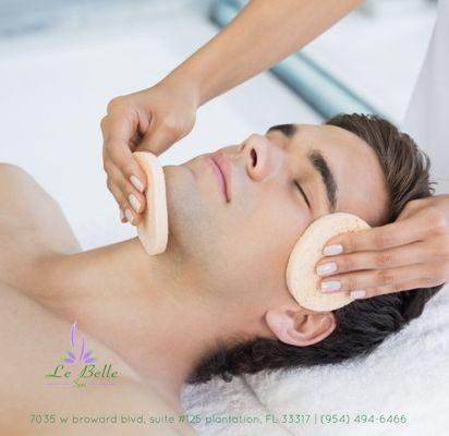 Mens Facial. Call us for more details ir and appointment.