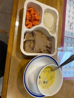 Soup and Beef Brisket